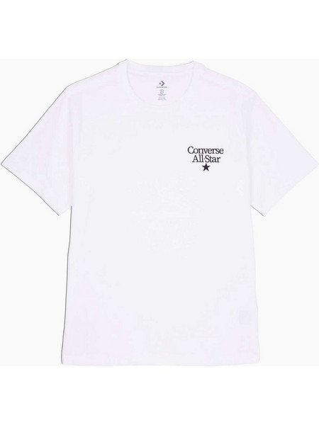 CONVERSE Κοντομάνικη Μπλούζα M ALL STAR TEE WHITE άνδρες