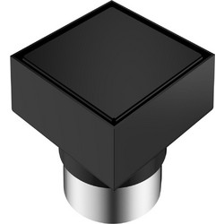 Sparke Σιφόνι Δαπέδου Μαύρο 126x126x1.5mm