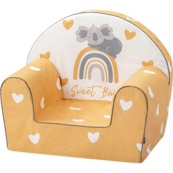 Παιδική Πολυθρόνα Bubaba Yellow Hearts