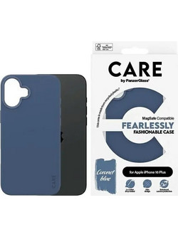 PanzerGlass CARE by Fashion Case iPhone 16 Plus 6.7 blue/blue MagSafe 1383 - (PAN000877-0)