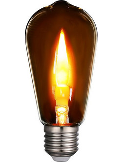ΛΑΜΠΤΗΡΑΣ LED ΦΛΟΓΑ STG57 0,6W 20lm E27 1800K