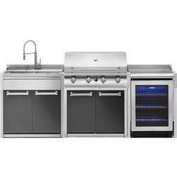 Κουζίνα εξωτερικής χρήσης SWING 9SK9BQRD25063AN Steel
