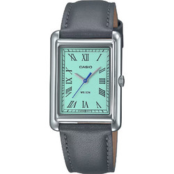 Casio Classic Γυναικείο Ρολόι με Γκρι Δερμάτινο Λουράκι LTP-B165L-2BVEF