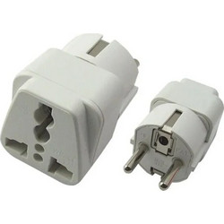 POWERTECH ΑΝΤΑΠΤΟΡΑΣ ΤΑΞΙΔΙΟΥ GERMAN ΣΕ UNIVERSAL PT-349 - ΛΕΥΚΟ