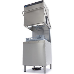 Pass Through Dishwasher - 50x60cm - With Rinse Aid and Soap Pumps - 400V