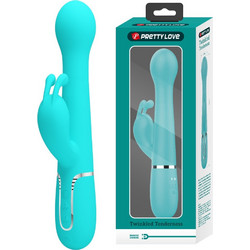 Pretty Love Dejon Rabbit Vibrator Aqua Δονητής Rabbit Πράσινος