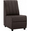 HomeMarkt Πολυθρόνα Καφέ Landon HM3162.03