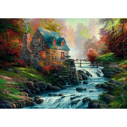 Puzzle Schmidt Thomas Kinkade Πέτρινος Μύλος 1000 Κομμάτια