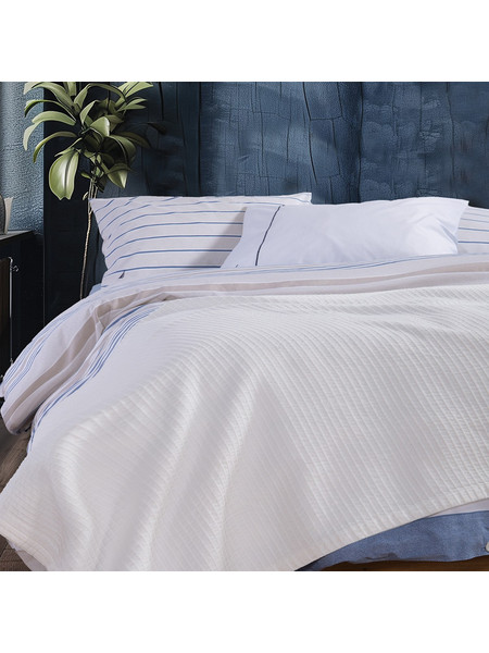 Κουβερτόριο Υπέρδιπλο (230x240) Ματλασέ Nautica Nef-Nef Homeware Nau Off White