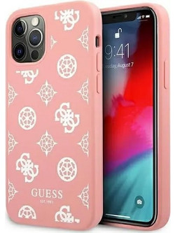 Guess Peony Collection Θήκη iPhone 12 Pro Max Pink (GUHCP12LLSPEWPI)