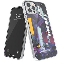 DIESEL Clear Case Mad Dog Jones Aopiphone 12/12 Pro multikolor/Colorful - (44324)