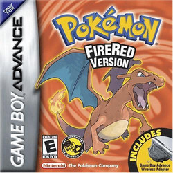 Pokemon Fire Red Version Advance GameBoy