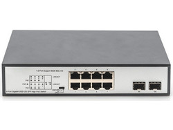Digitus DN-95140 Unmanaged L2 Switch με 8 Θύρες Ethernet 1000Mbps