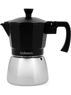 Bidasoa Μπρίκι Espresso 3Cups Μαύρο