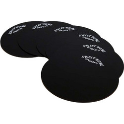 Σουπλά (Σετ 6Τμχ) 283PLN1109 27x25x0,3cm Black Hermia Mdf,Ξύλο
