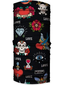 Fizan Tatoo Love Neck Gaiter