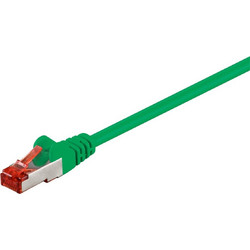 Goobay S/FTP Cat.6 Καλώδιο Δικτύου Ethernet 1m Green