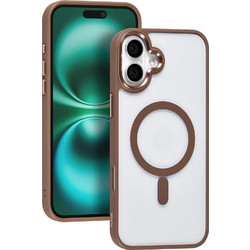 TUNIQ iPhone 16 Plus Back cover case - Magsafe - Silicone - Gold