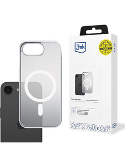 3mk Frosty MagCase for Apple iPhone 16E - white