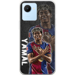 Football Stars - Lamine Yamal Realme C30 Flexible TPU (Διάφανη Σιλικόνη)