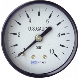 Μανόμετρο Πλάτης 6 bar 1/4 Φ60