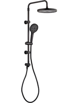 Tema Στήλη Ντους Με Push Button Roma 53400N Μαύρη