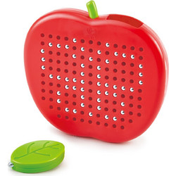 Hape Μαγνητικό Πάνελ-Μήλο με Μαγνητικό Στυλό και Μπίλιες