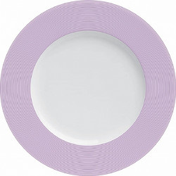Cryspo Trio Σετ Πιάτα Φαγητού Πορσελάνης Matrix Purple 20τμχ