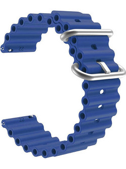 Kostelo Λουράκι Σιλικόνης 20mm Blue 8865BL