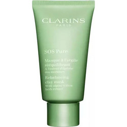 Clarins SOS Pure Emergency Κρεμώδης Μάσκα Προσώπου με Άργιλο 75ml