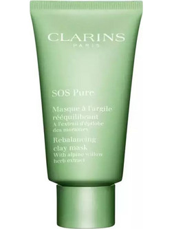 Clarins SOS Pure Emergency Κρεμώδης Μάσκα Προσώπου με Άργιλο 75ml