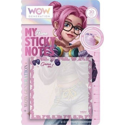 Χαρτάκια σημειώσεων Wow Generation Assortment αυτοκόλλητα διάφανα game on 75Φ (WOW00081B)