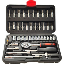 Σετ Εργαλείων 46 Τεμαχίων σε Kασετίνα JF Professional Tools