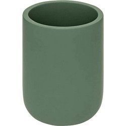Ποτηροθήκη Ficus 200168Β 7,2x7,2x10,1cm Green Marva Πολυρεσίνη