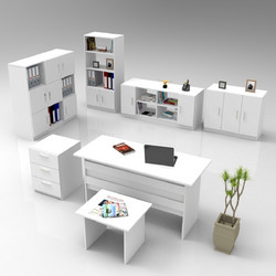 Hanah Home Vo18-W Σετ Γραφείο