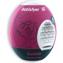 Satisfyer Bubble Pocket Egg & Sleeve Αυνανιστήρι με Δόνηση