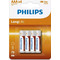 Philips Longlife AAA 4τμχ Philips Longlife AAA 4τμχ