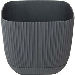 Κασπώ Πλαστικό Γκρι 15x15x13cm