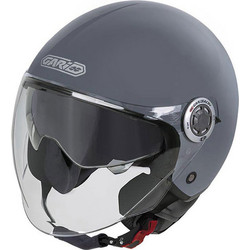 Garibaldi G20 Glossy Dark Grey Κράνος Μηχανής Jet 1290gr