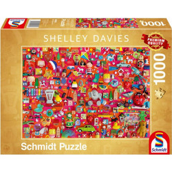 Puzzle Schmidt Shelley Davies Vintage Toys 1000 Κομμάτια
