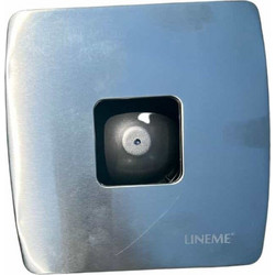 Lineme 02-00700-5 Επιτοίχιος Εξαεριστήρας Μπάνιου 100mm Ασημί