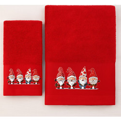 Χριστουγεννιάτικες Πετσέτες (Σετ 2 τεμ.) Santa Claus