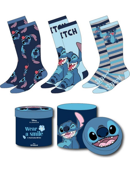 Lilo & Stitch Socks 3-Pack Crazy Stitch 36-43 - CB456837