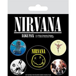 Nirvana (Iconic) Badge Pack - CB806204