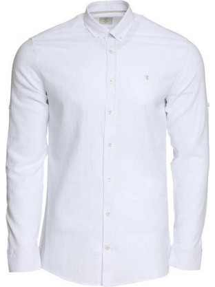 Πουκάμισο λινό slim fit