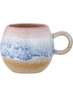 Bloomingville - Paula Cup - Rose - Stoneware - Home and Kitchen
