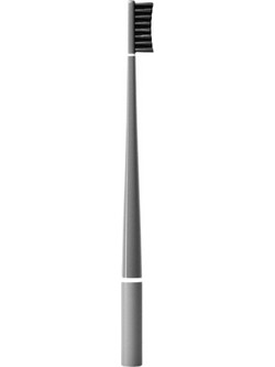 Piuma Pure White Toothbrush Soft Οδοντόβουρτσα Γκρι