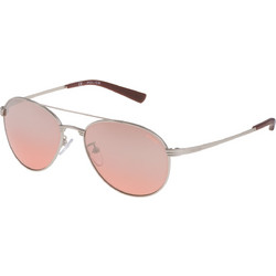 Police SK540 581X Ανδρικά Γυαλιά Ηλίου Aviator Μεταλλικά Γκρι με Ροζ Polarized Φακό