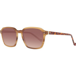 Hackett HSB86618752 Ανδρικά Γυαλιά Ηλίου Τετράγωνα Κοκάλινα Ταρταρούγα με Μπλε Polarized Φακό