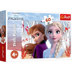 Παιδικό Puzzle Trefl Disney Frozen II Magical World Of Anna & Elsa 60 Κομμάτια